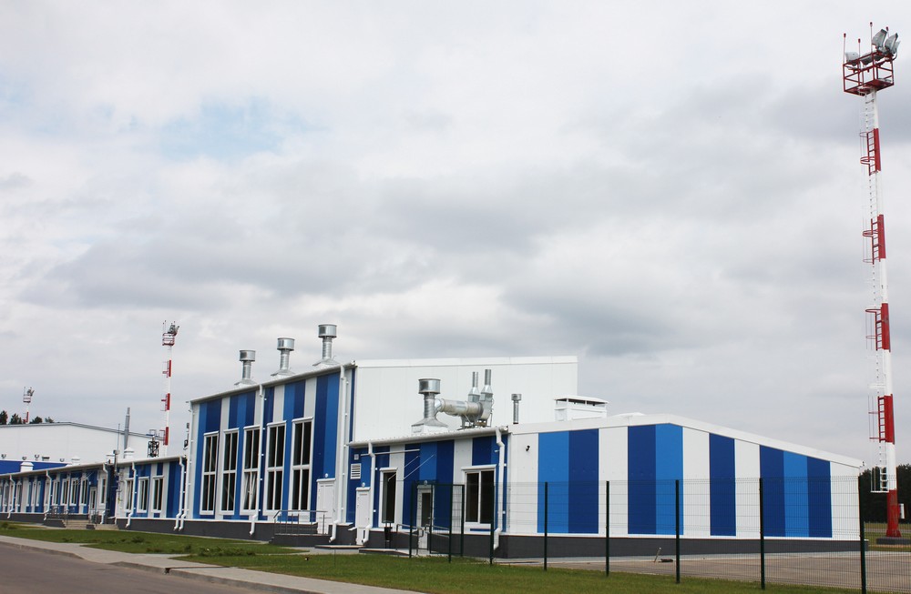 Новый комплекс административно-хозяйственных построек Минского аэроклуба ДОСААФ в Липках